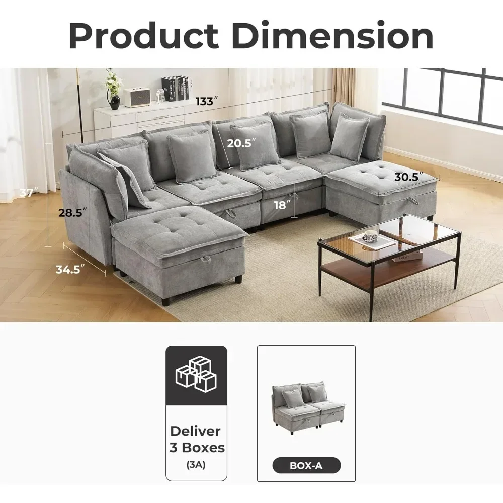 Thumbnail 2 - #8 Best Rated Modular Sectional Sofas to Buy in 2026
