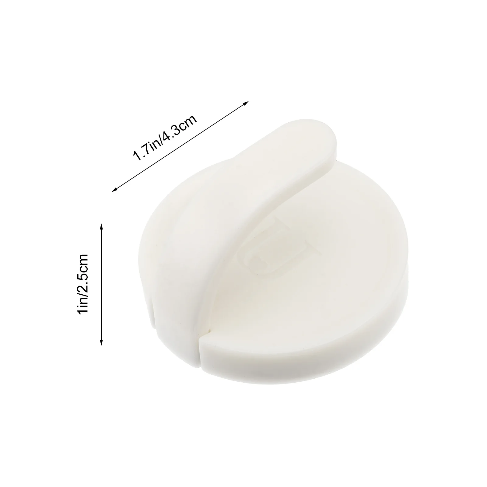 2 قطعة السنانير المغناطيسية للثلاجة الأبيض الإبداعية المطبخ السنانير لاصق قوي شماعات توفير المساحة منشفة معطف المنظم