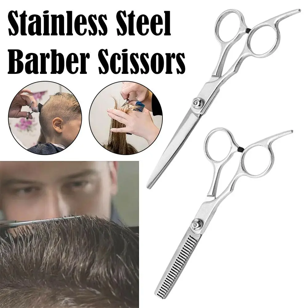 

Professional Hair Cutting Scissors, Home Hair Cutting Barber/Salon Thinning Shears, Stainless Steel Hairdressing