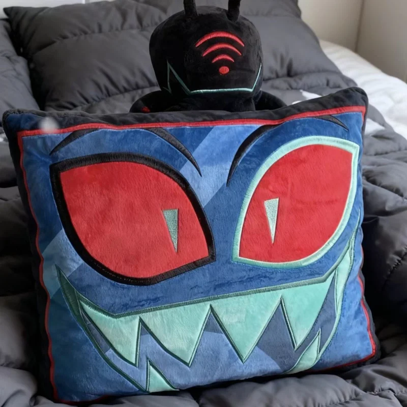 

New Edition Hazbin Hotel Pillow Cushion Anime 2d Cartoon Sofa Backrest Pillow Cute Gift For Friends Christmas Birthday Gift