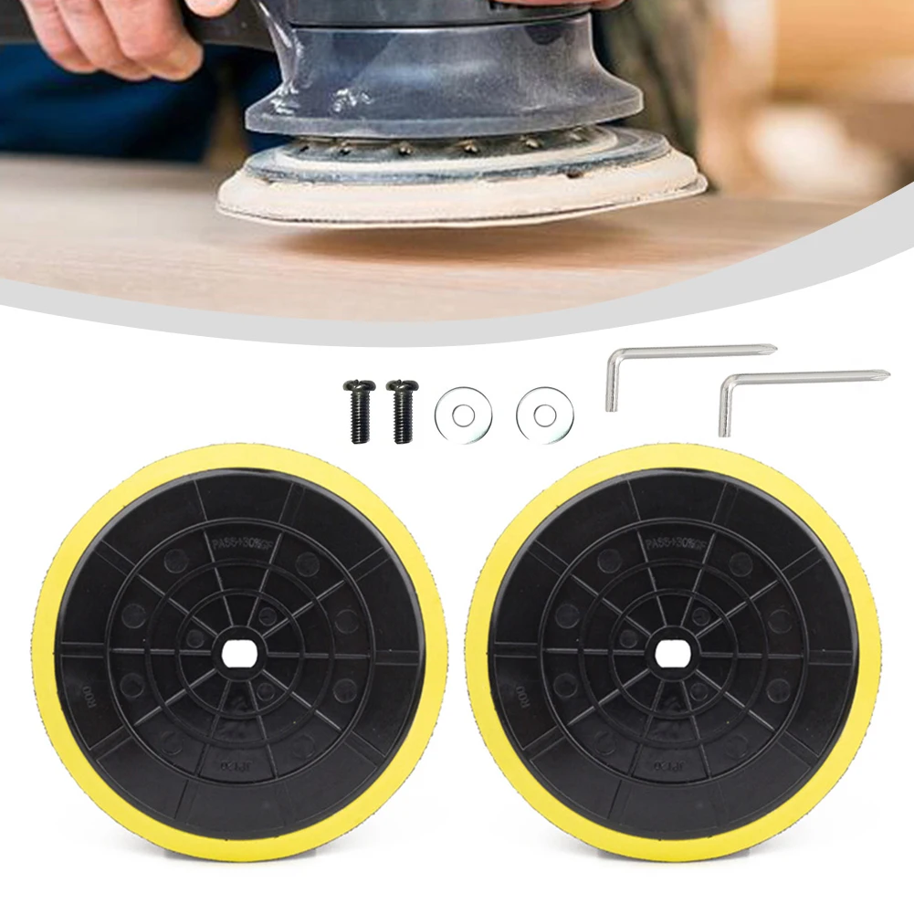 Screw Mount Disk Polish Backing Pad 0.79 Inch Screw Hole 9mm Stable Polishing Platform High Performance Polishing Pads