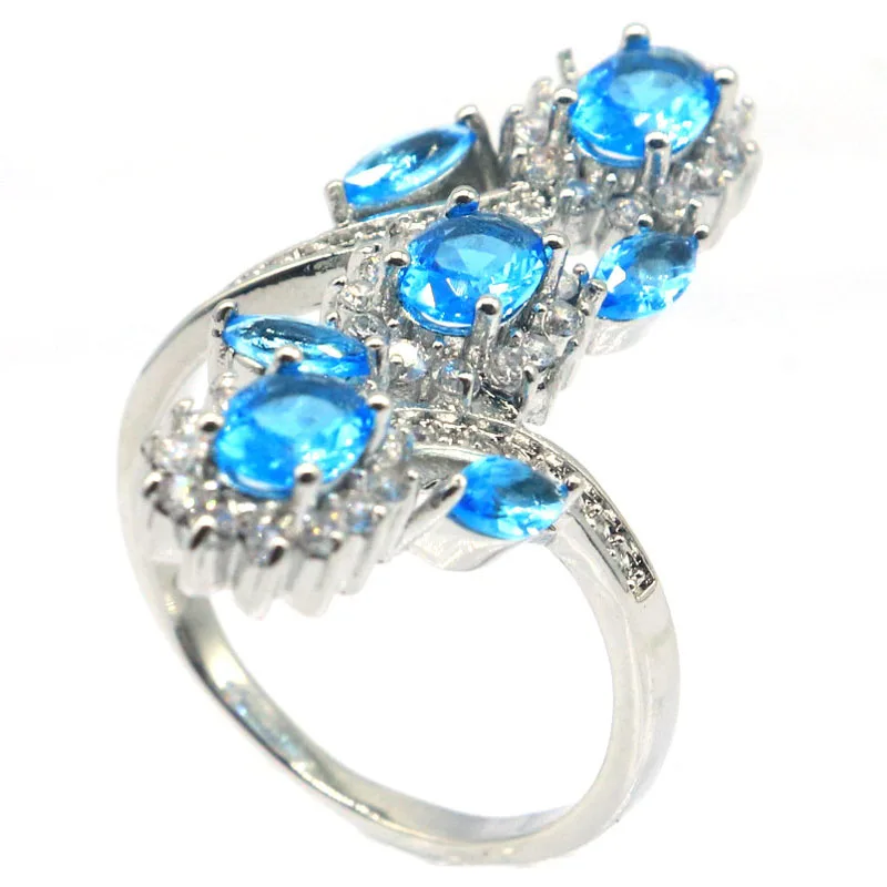 

Купите 5, получите 1 бесплатно: Женские серебряные кольца с красивыми зелеными перидотами, швейцарскими голубыми топазами, розовым турмалином, кунцитом и фианитами, 33x13 мм