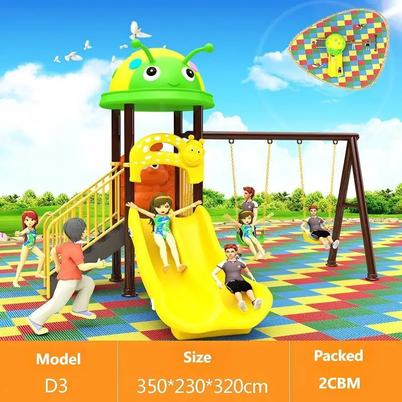 China Cheap Outdoor Playgrounds Plastic Slide for Many Boys for Kids Party