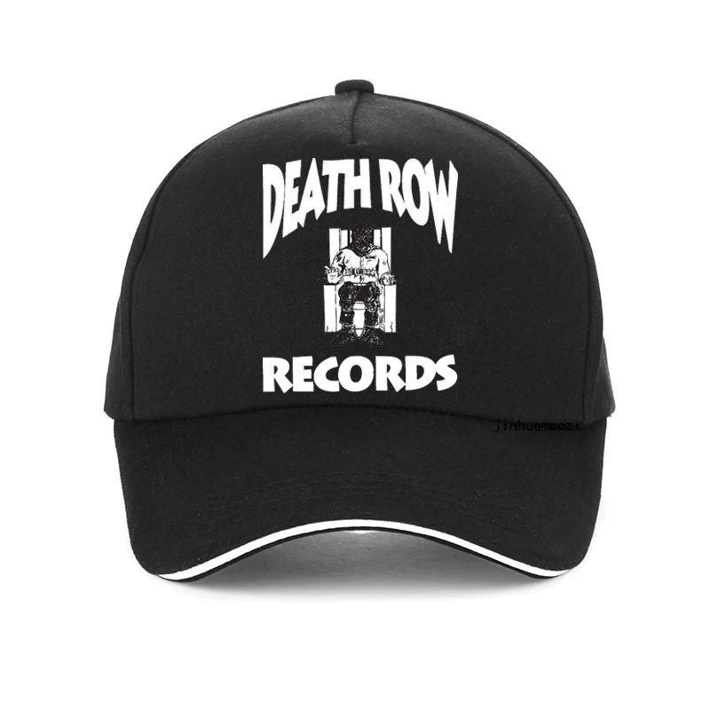 

Death Row Records White Logo baseball cap Unisex Fashion summer Dr Dre Tupac men hat Hip Hop Kpop women hats Snapback