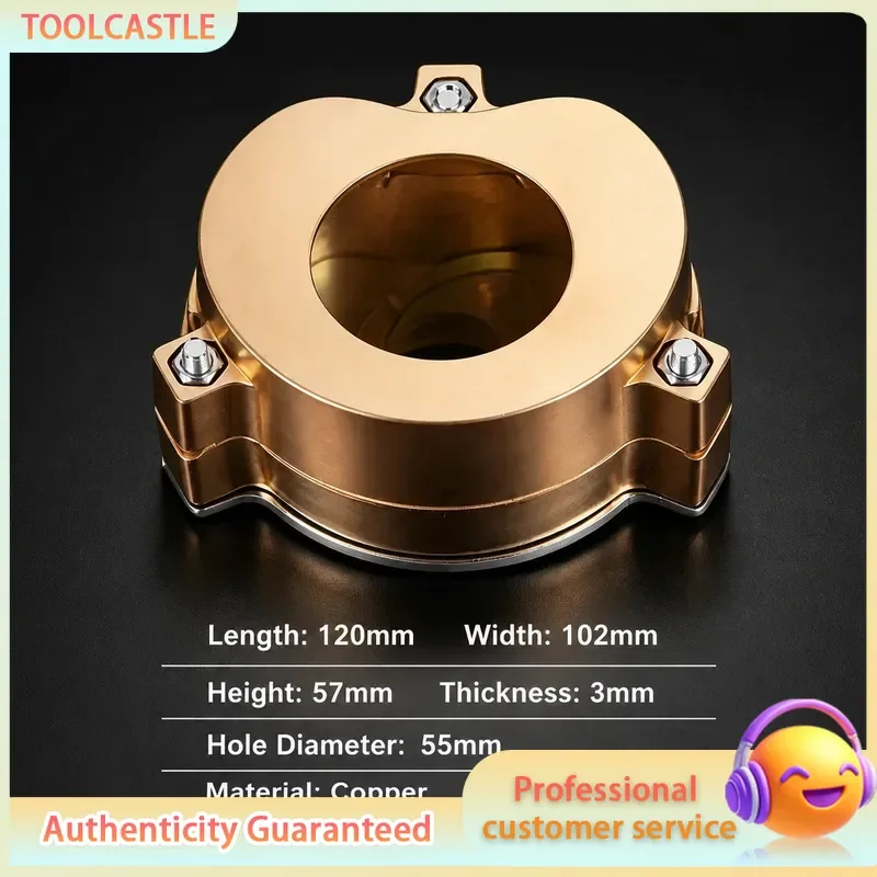 Dental Lab Denture Boiled Flask Copper Box Tooth Compress Press Sterilizable Cooking Reline Jig Equipment Autoclave Tank