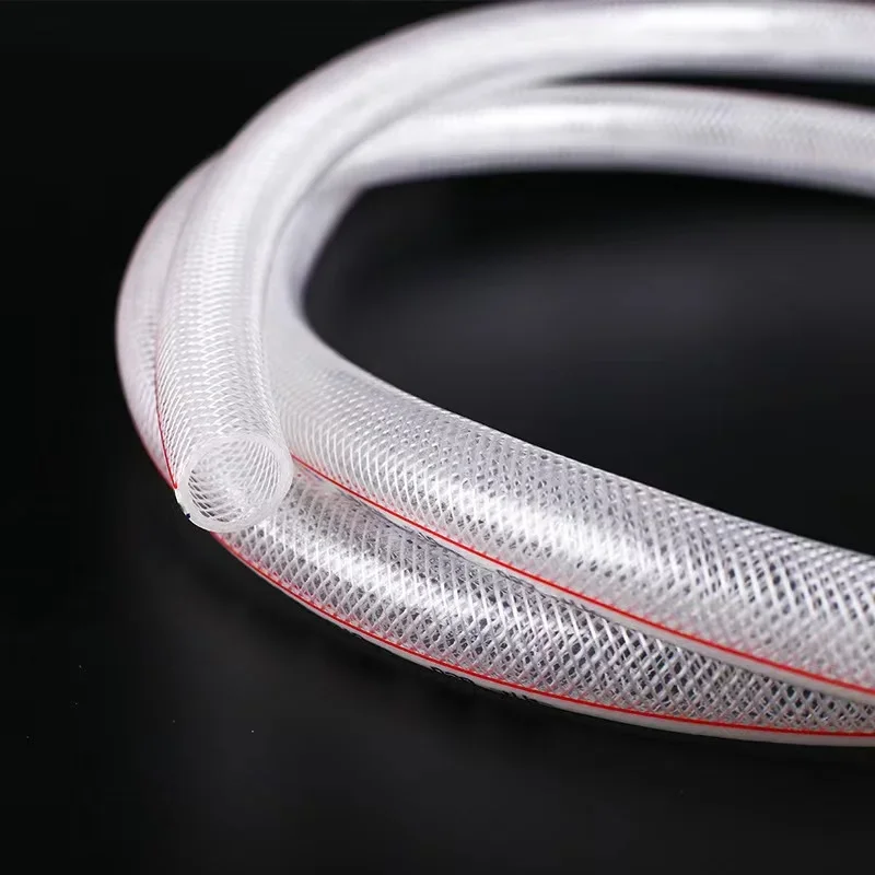 16mm Heavy Duty Flexible Plastic Industrial Garden Hose Reinforced PVC Braided Fiber Reinforced Hose