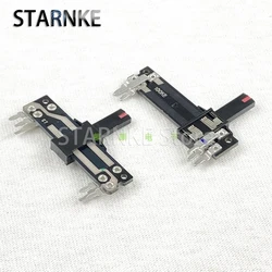 2PCS 40mm 6-Pin Double Straight Slide Fader B100K Mixer Lighting Volume potentiometer, 20mm Travel With Midpoint
