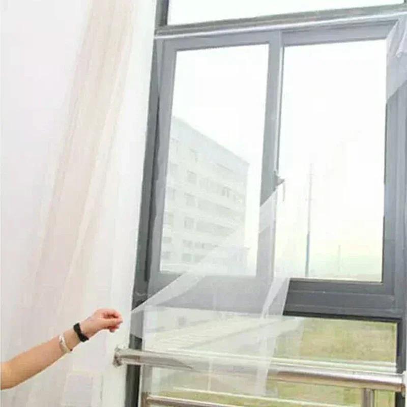 Door Window Curtains DIY Mosquito Net Shades Textile Magnetic Insect Home Self-adhesive Screen Curtain Indoor Netss Garden