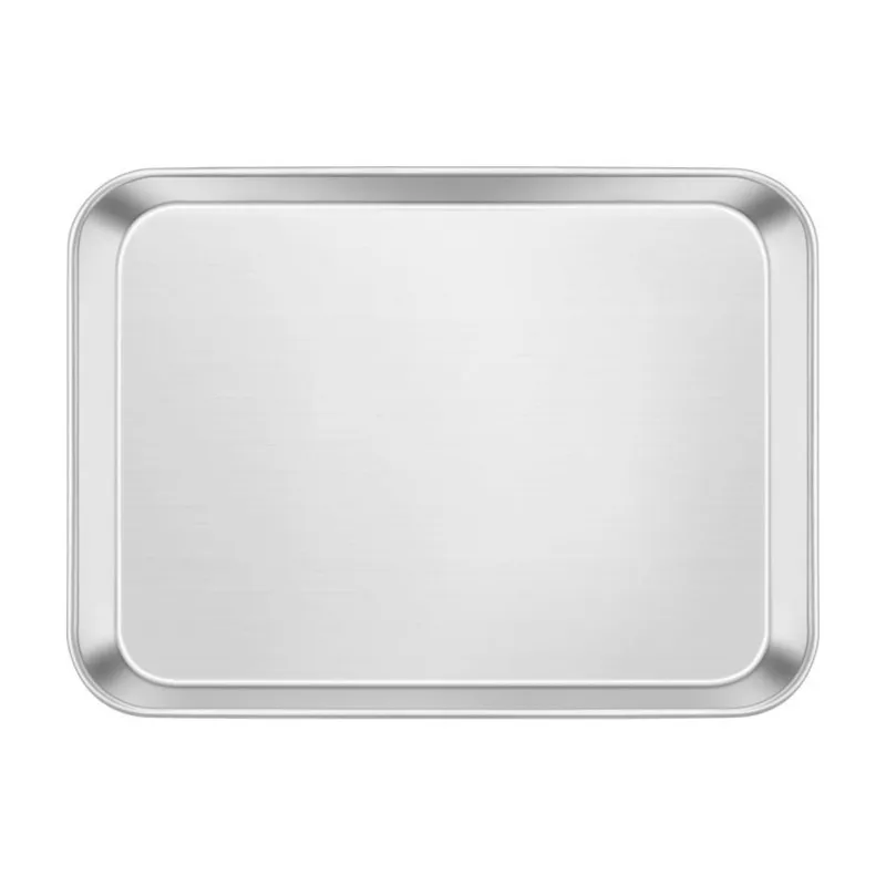 2-Piece Stainless Steel Baking Tray 10X8in