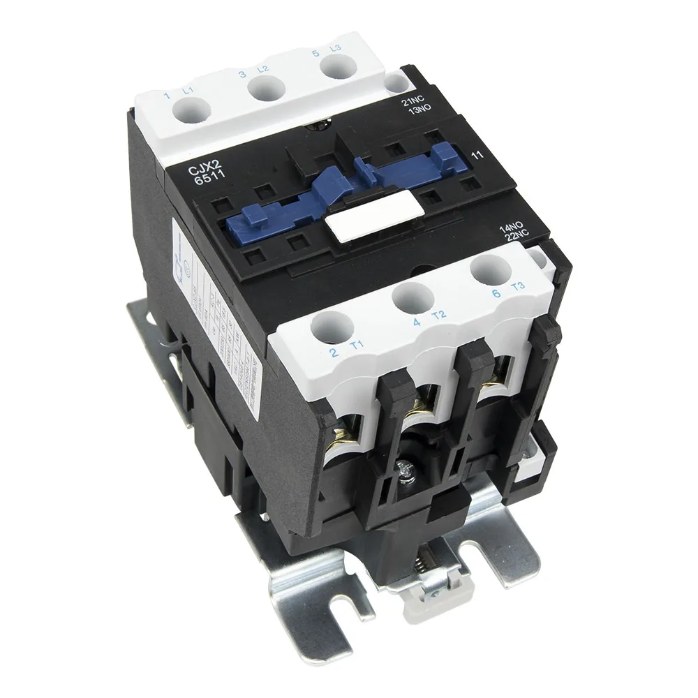 

CJX2-6511 65A 3P NO + NC Контактор переменного тока Контактор серии CJX2-65 LC1-D65 220 В 380 В 110 В 48 В 36 В 24 В