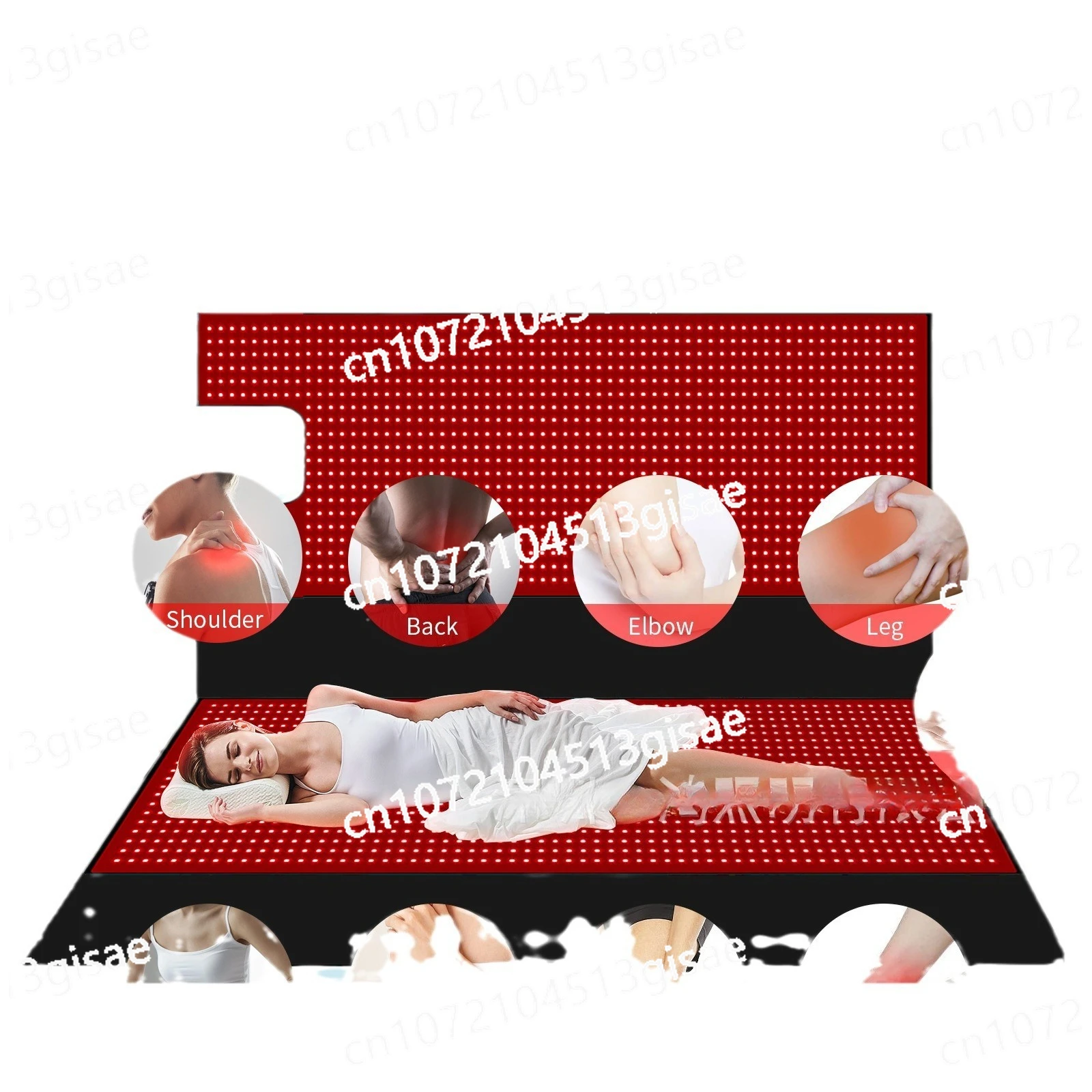 

Спальный мешок с подогревом красного света, инфракрасный спальный мешок с подогревом красного света 1,8*0,8 метра Спальный мешок с подогревом красного света