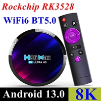 Android 13.0 TV Box H96 Max RK3528 Quad Core 2G/16G 4G/32G 64G 2.4G 5G Dual WIFI 6 H.265 8K UHD Youtube Smart Media Player