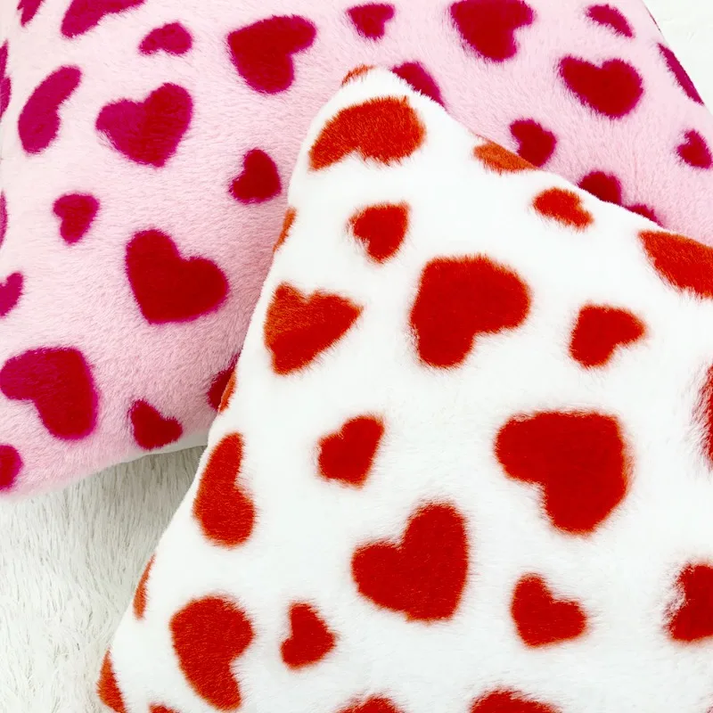 Ins عيد الحب القلب المخدة الفاخرة مريحة أفخم وسادة أريكة القضية قسط بوتيك BnB وسادة غطاء ديكور المنزل #3