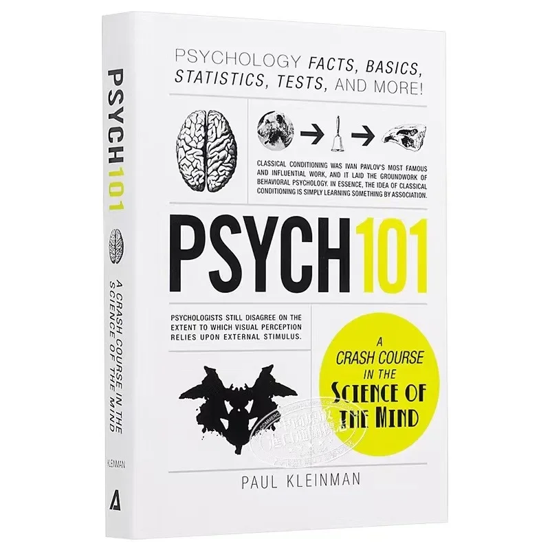 Psych 101 by Paul Kleinman A Crash Couse in the Science of the Mind Popular Psychology Reference English Book Paperback