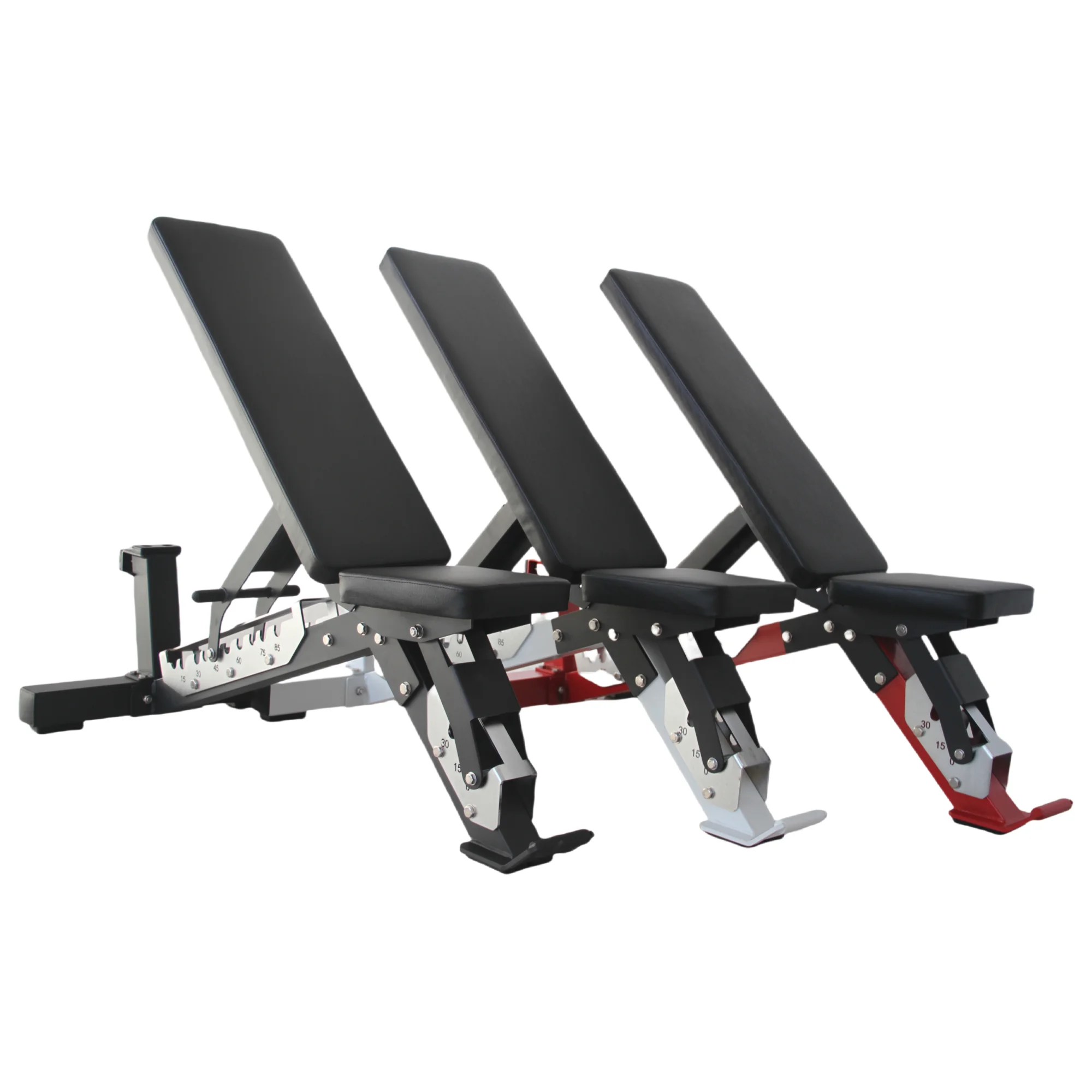 

New Design Fitness Gym Equipment Machine Adjustable Weight Bench Weight Lifting Multi Bench1