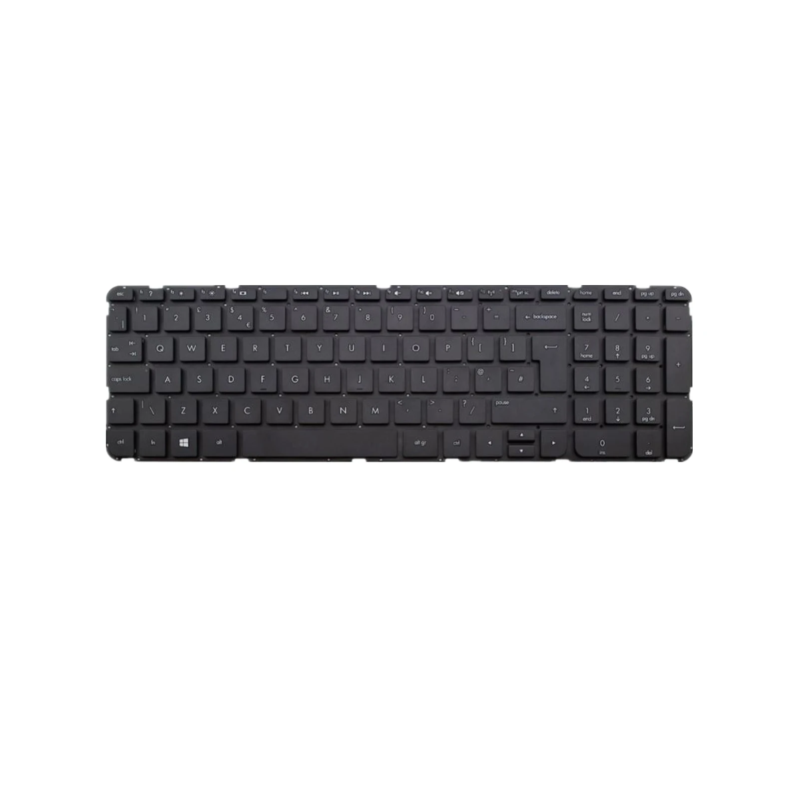 

Клавиатура ноутбука для HP Pavilion 15t-e000 Black UK с английской раскладкой
