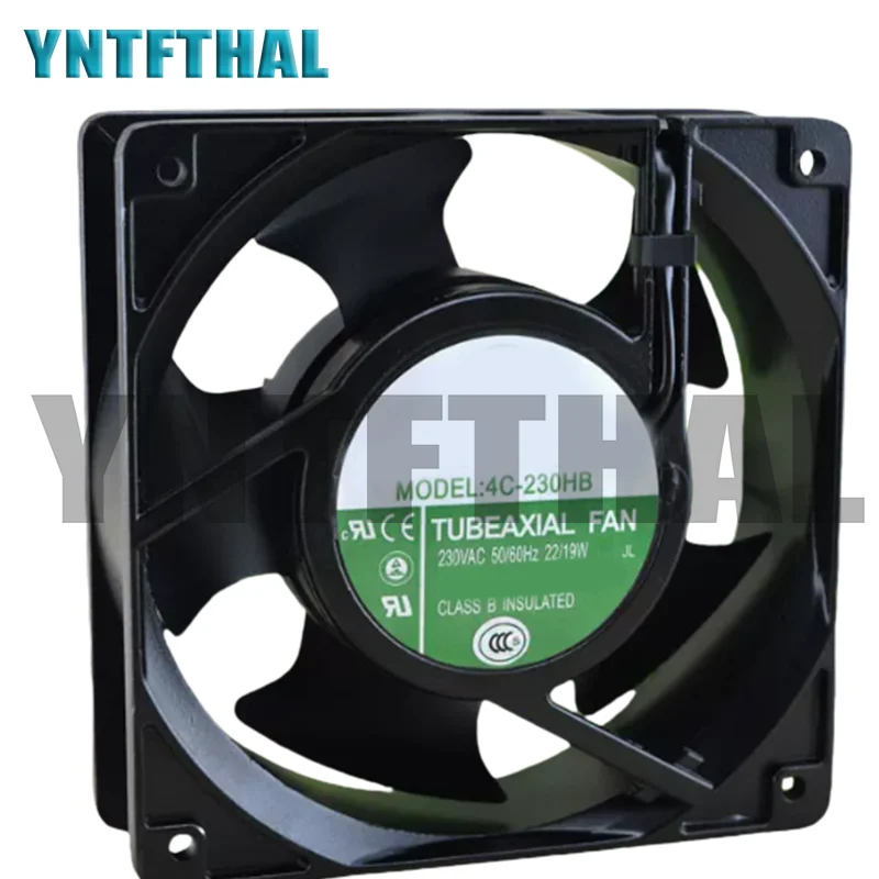 4C-230HS AC230V 50/60Hz 22/19W Two Lines Cooling Fan