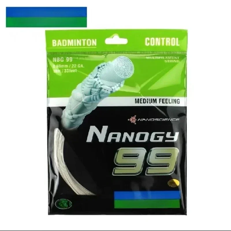 

New YY Badminton Racket String Nanogy NBG99 (0.69mm) Endurance Training Competition Professional Durable To Play High Quality