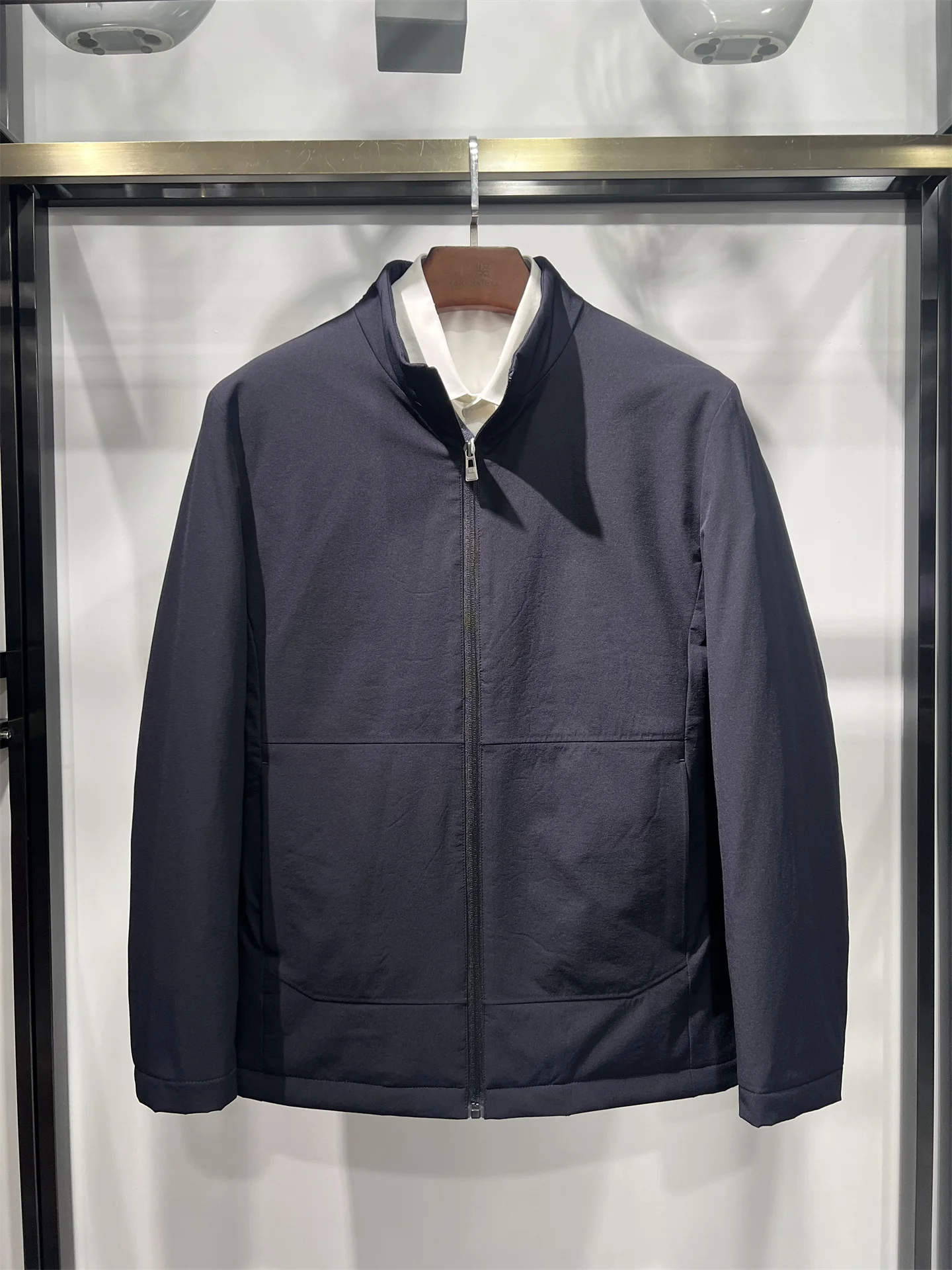 

Мужская зимняя куртка Non-Saints: новая легкая повседневная теплая верхняя одежда синего цвета высокого качества