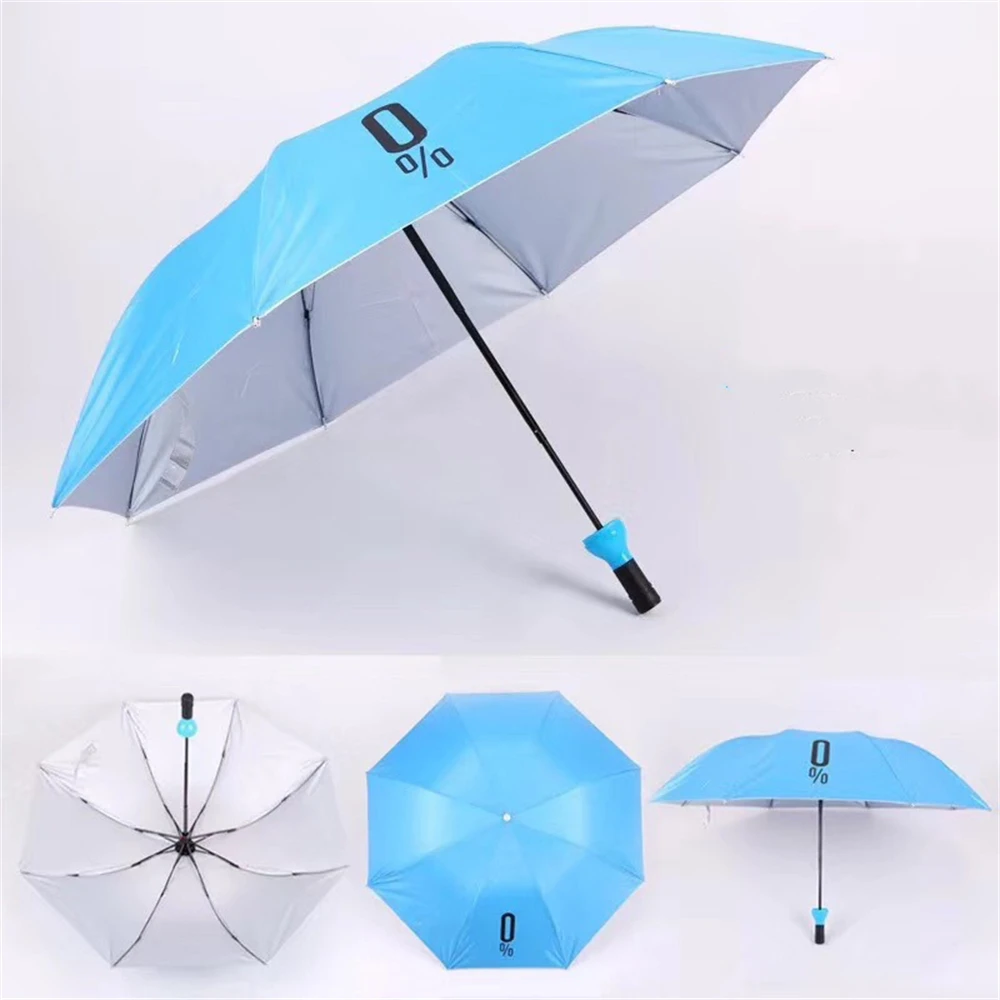 Folding Umbrella Anti Wind Mini Rain Umbrella Beautiful Car Gift  UV Protective Wine Bottle Umbrella with Holder