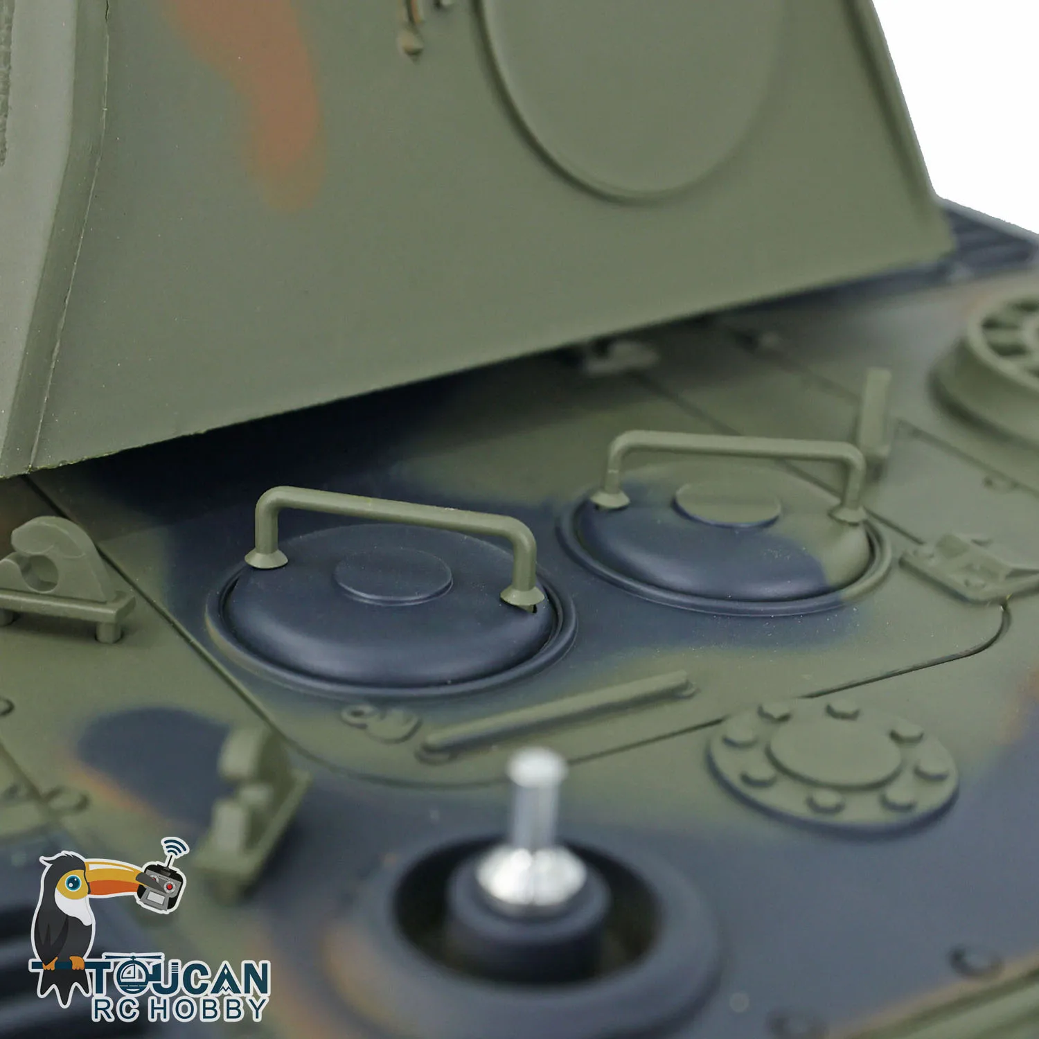 

Henglong 1/16 Scale 7.0 Upgraded Metal German Panther V RTR RC Tank 3819 Detailed Parts Remote Control for Model Fans