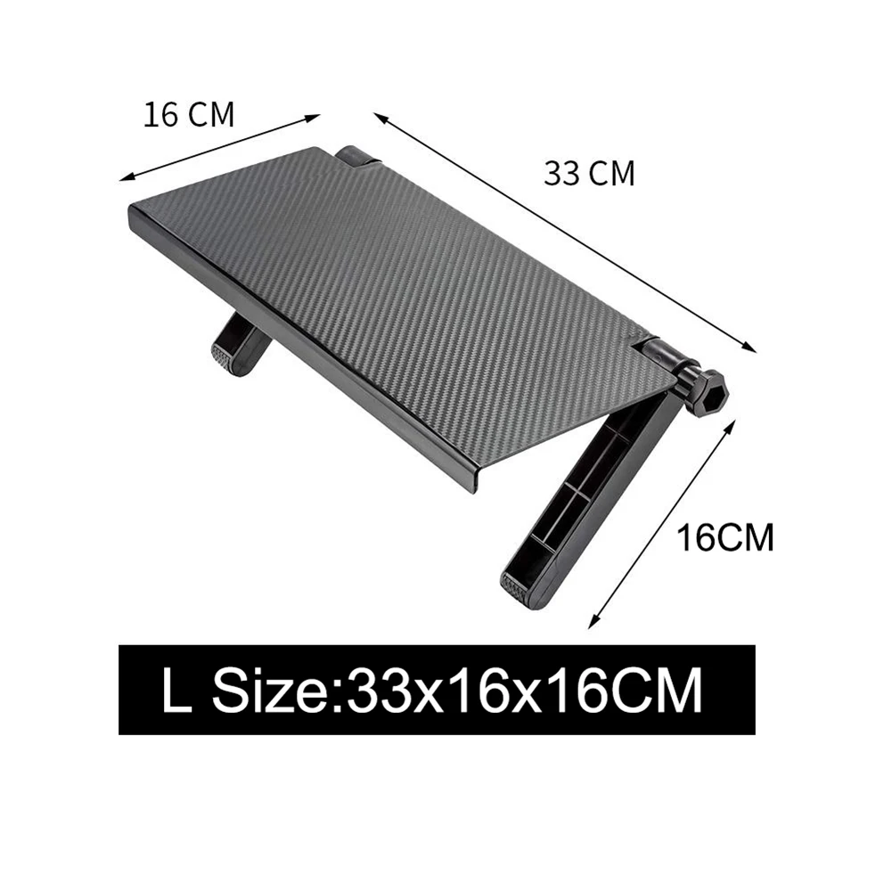 TV Screen Top Storage Shelf Stable Stands Bracket Computer Monitor PP-ABS Parts Screen Caddy Adjustable Practical