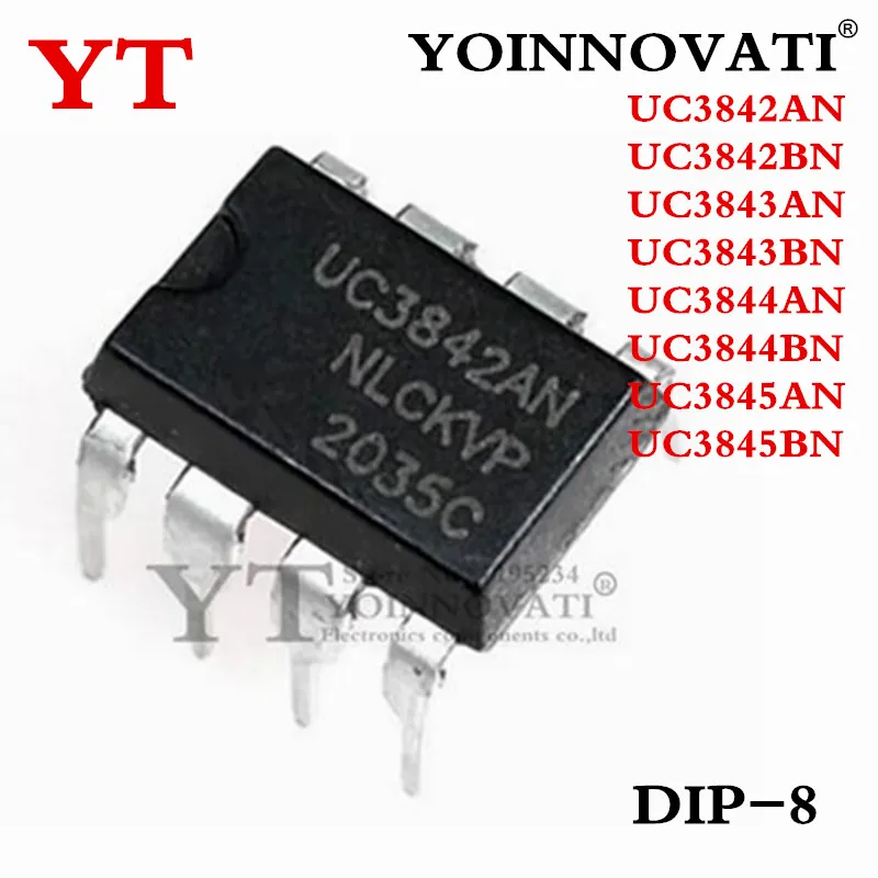 10PCS UC3842AN UC3842BN UC3843AN UC3843BN UC3844AN UC3844BN UC3845AN UC3845BN DIP-8 IC