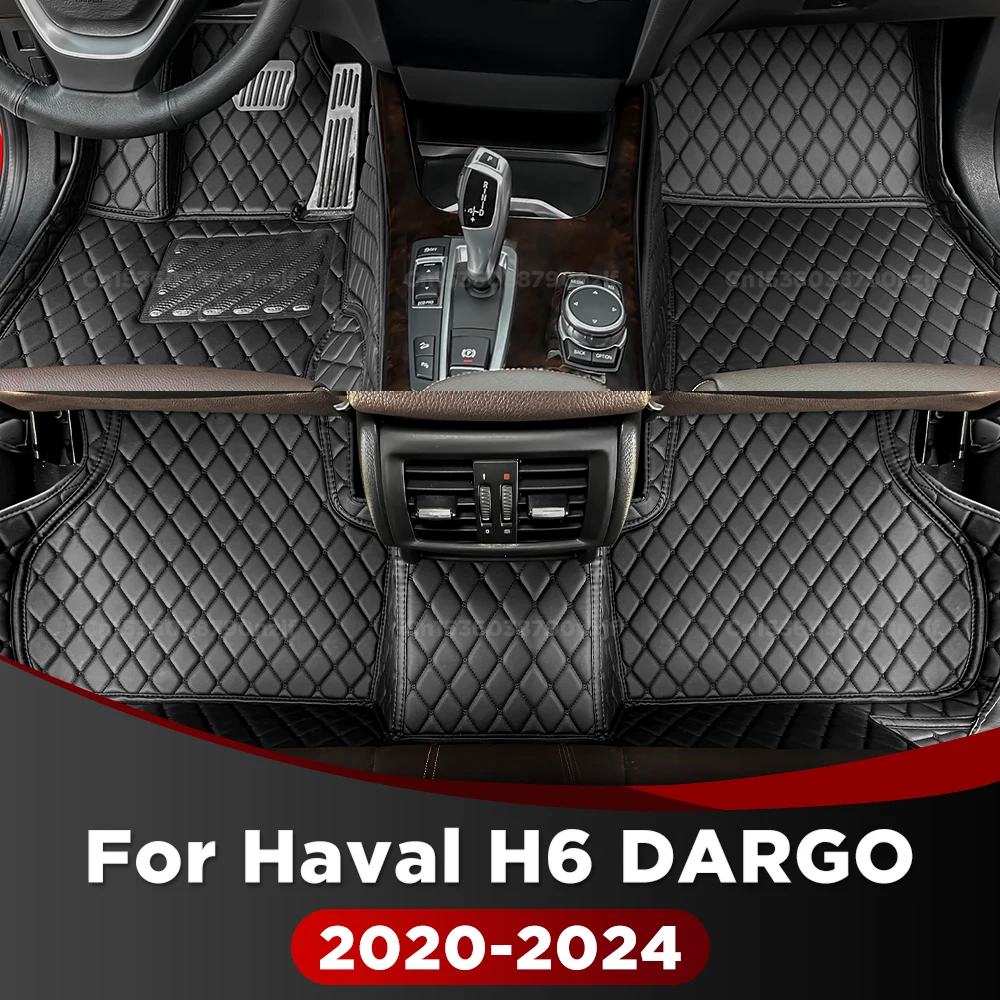 

For HAVAL H6 DARGO MK1 2021-2024 MK2 2023-2024 Custom Car Floor Mat Automobile Carpet Cover Interior Accessories Protective