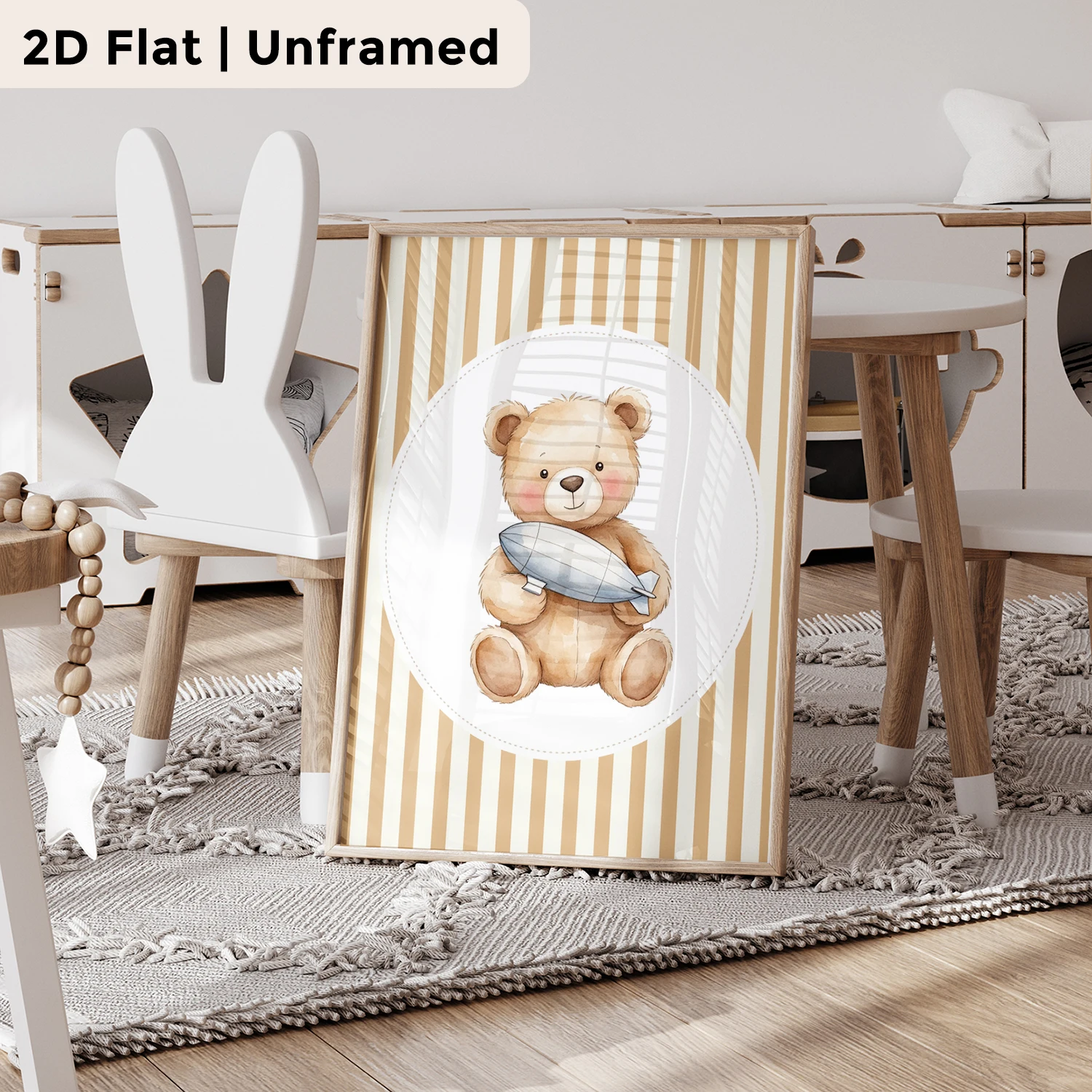3pcs Personalized Custom Name  - Baby Nursery Wall Art ulasan dan harga