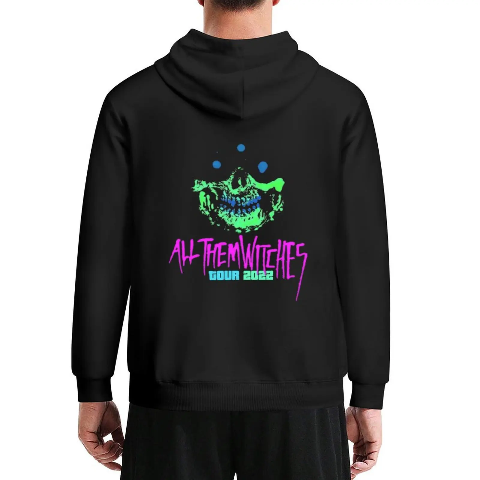

ALL THEM WITCHES TOUR 2022 Hoodie graphic t shirts men autumn korean style clothes aesthetic clothing hoodies for men