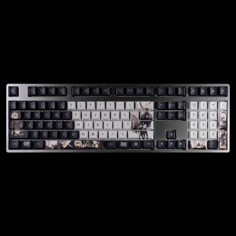 

Anime Game Theme Keycaps Mechanical Keyboard Decoration PBT 108Keys Keyboard Accessories For MX Switch Sublimation Keycaps