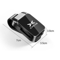 For Xpeng Xiao Peng G6 P5 P7 G9 X9 G3 P7i 2023 2024 2025 Sun Visor Eyeglasses Holder Sunglasses Clip Interior Accessories