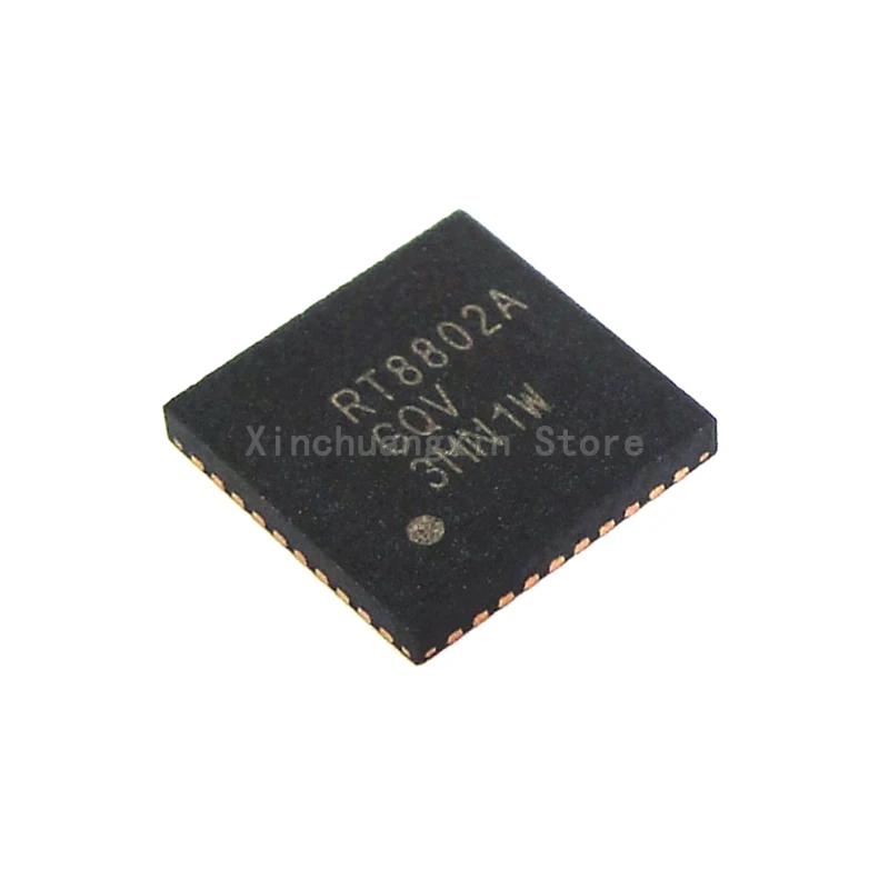 1PCS RT8802A RT8802AGQV VQFN-40 Adjustable Synchronous Buck PWM Controller Power Management Chip