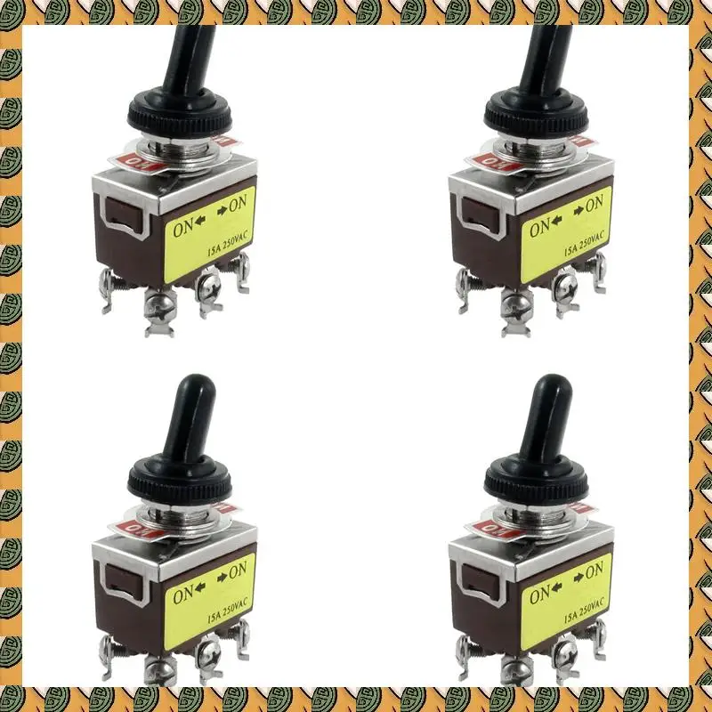 

A77I 4X AC 250 В 15 А вкл./вкл. 2-позиционный тумблер DPDT с водонепроницаемым чехлом