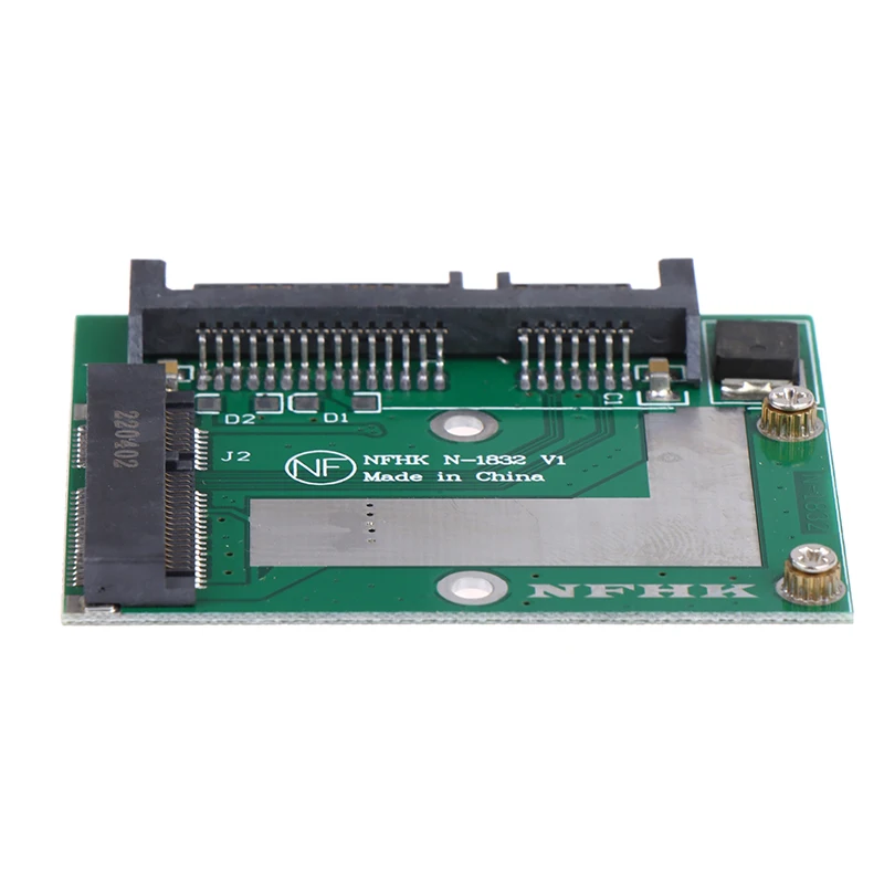 1 Uds mSATA SSD a 2,5 ''SATA 6,0 Gbps adaptador tarjeta convertidora para placa de módulo Compatible con sistema operativo Windows Linux