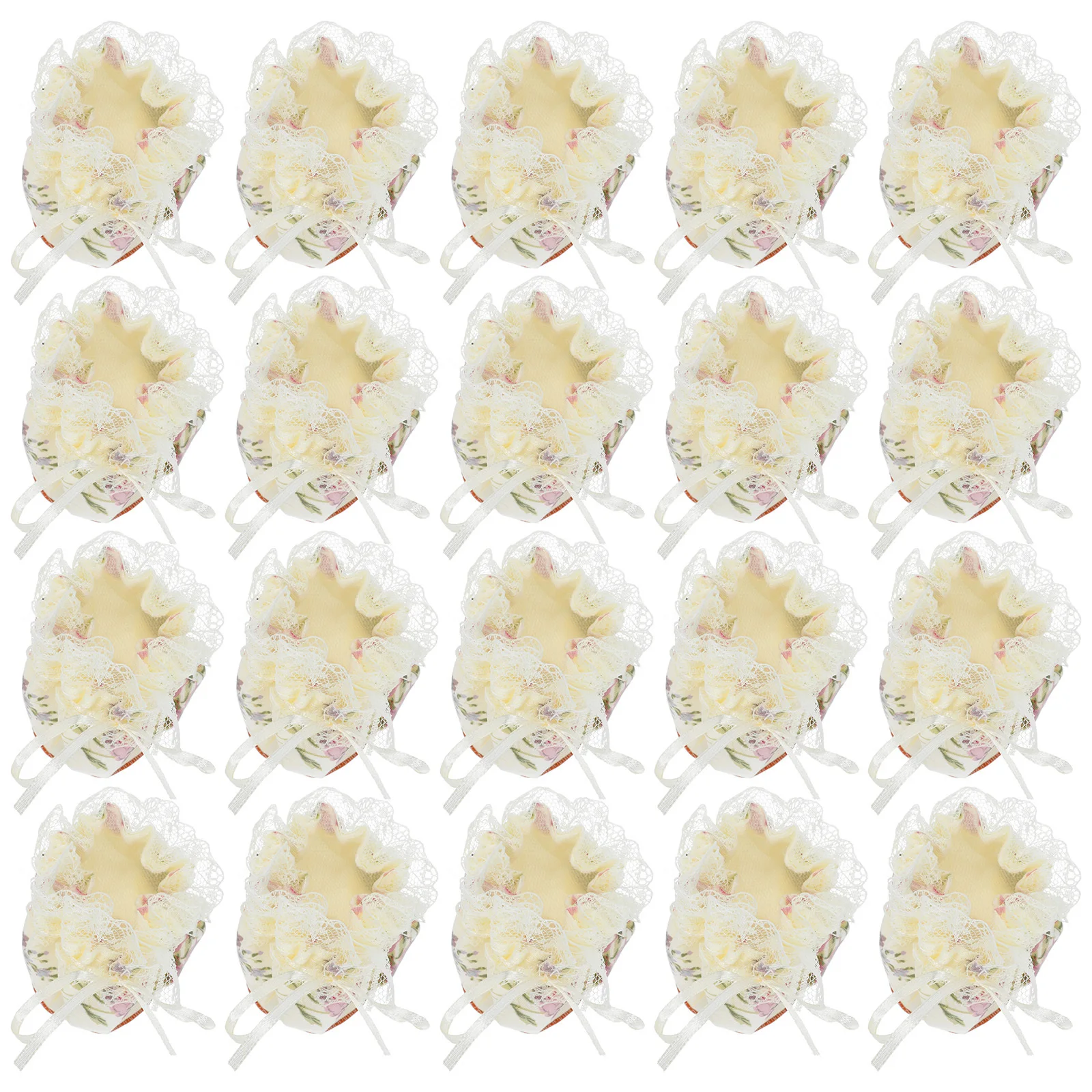 

24Pcs Chair Feet Protective Covers Fabric Table Feet Caps Anti-Slip Scratch Noise Reduction for Indoor Furniture