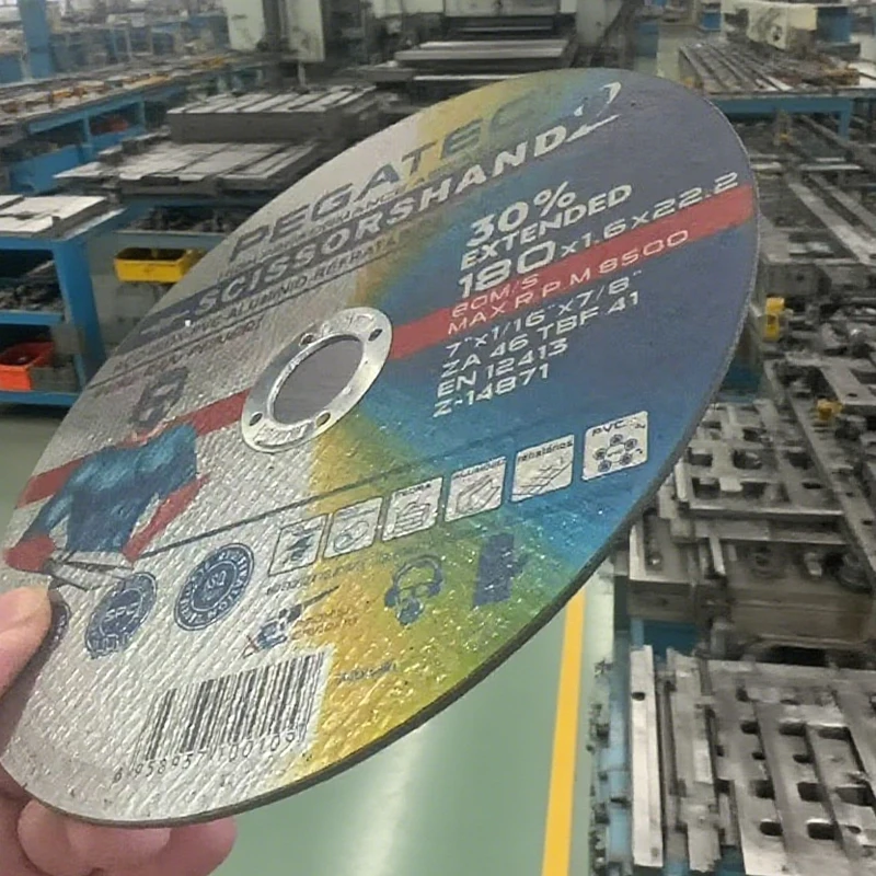 180x1.6x22.23 مللي متر أسطوانة تقطيع زاوية طاحونة قطع المعادن الفولاذ المقاوم للصدأ خاص رقيقة جدا طحن عجلة القرص 7 قطع الراتنج