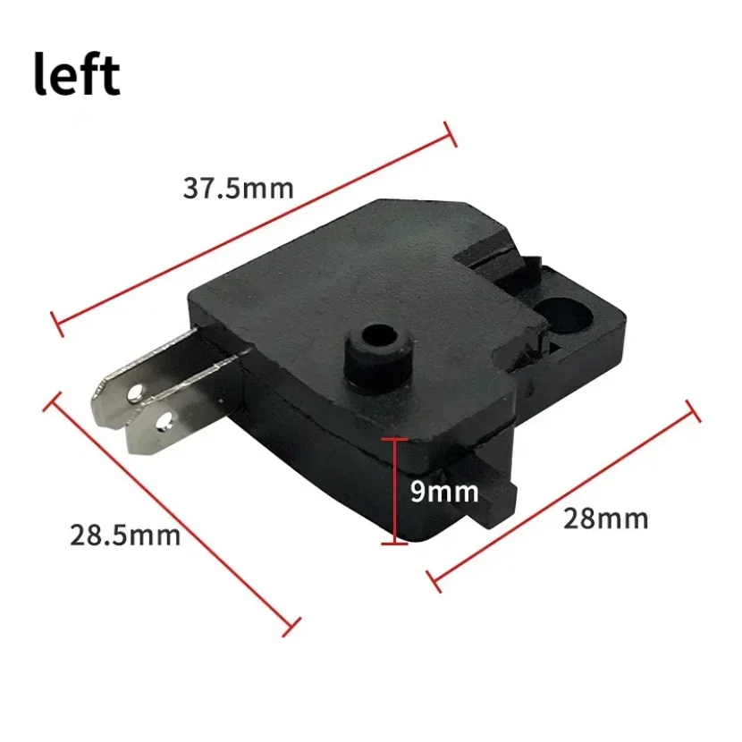 1pcs Left Right Side Brake Light Switch Motorcycle Cylinder Level Mount Scooter ATV Moped Hydraulic Brake Handle Button