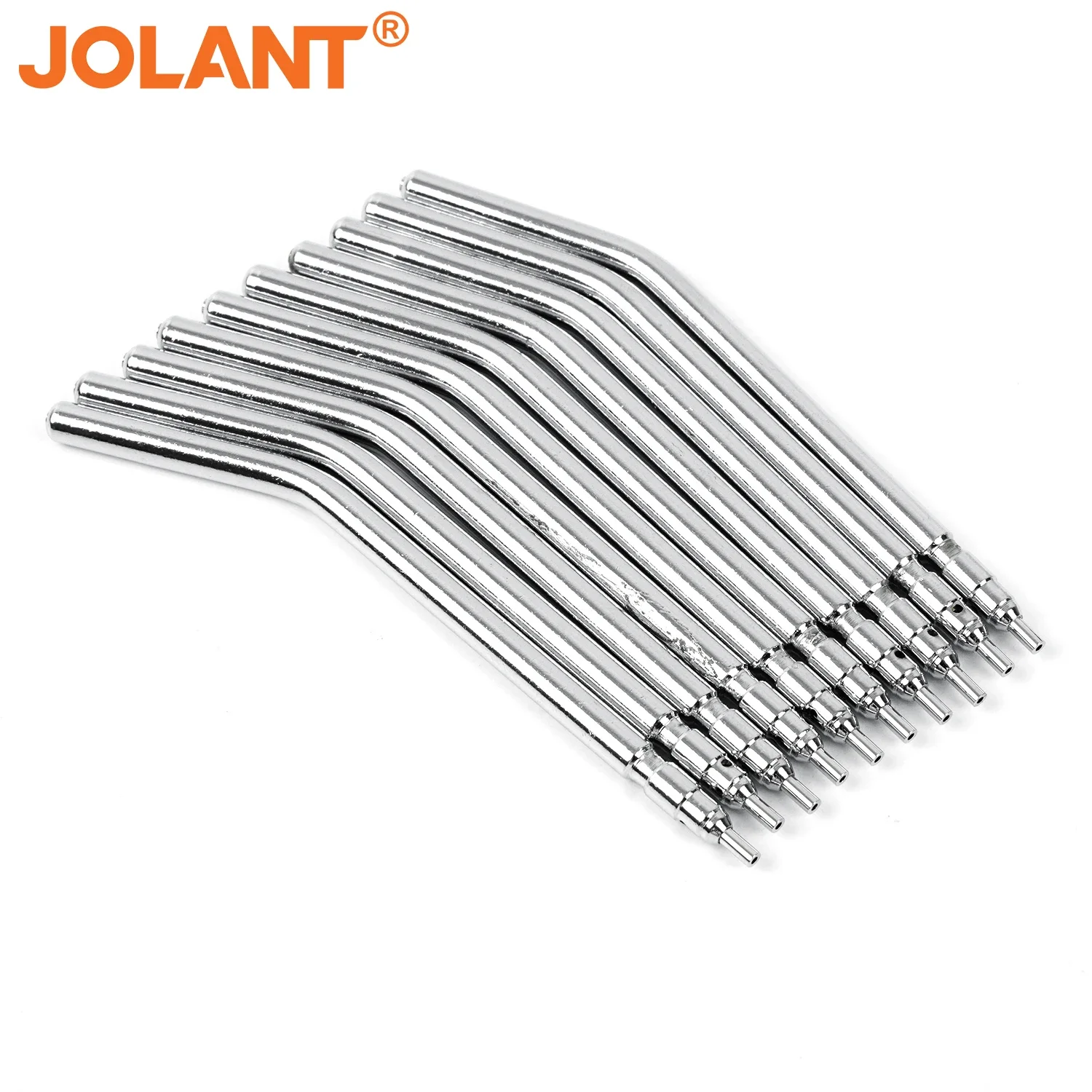 

10pcs JOLANT 3 Way Dental Air Water Syringe Spray Nozzles Tips Stainless Steel Syringe For Teeth Whitening Dentist Instrument