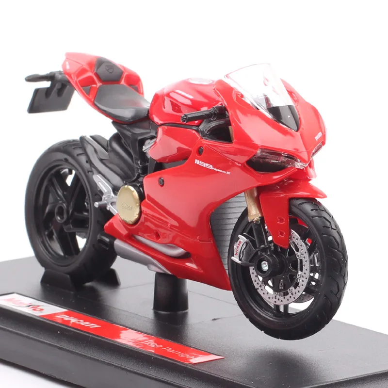 

Maisto 1/18 Scale Ducati 1199 Panigale R Superbike Motorcycle Diecasts & Toy Vehicles Model Bike Race Replica Red Children Gift