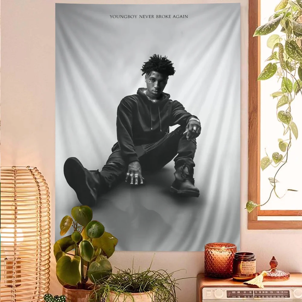 المغني YoungBoy لم يكسر مرة أخرى معلقة البوهيمي نسيج رخيصة الهبي البوهيمي جدار المفروشات ماندالا ديكور للتعليق على الحائط #5