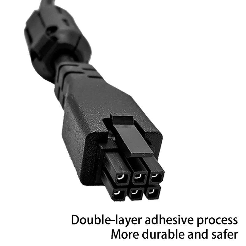 For Bambu Lab X1/P1 AMS Extension Cable AMS HUB 1M 2M 6-pin With Magnetic Ring Extension Cable For Bambu Lab X1/P1 3D Printers