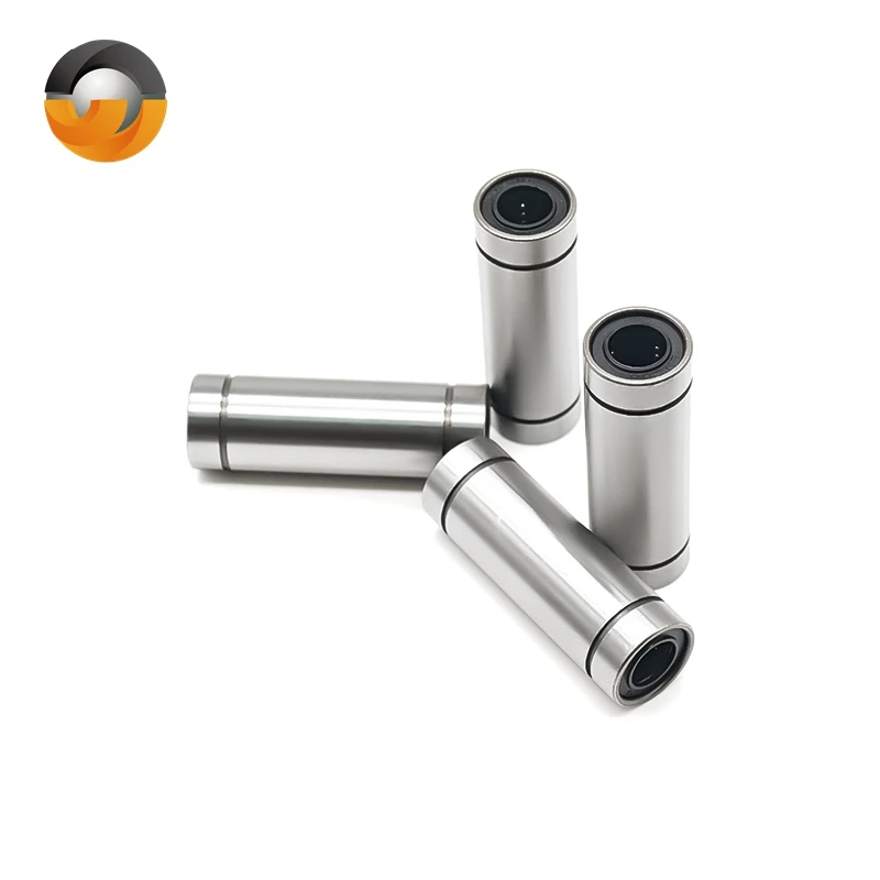 4 PCS LM8LUU 8X15X45 mm Rolamentos de Movimento Linear ABEC-7 Rolamentos Lineares de Tipo Longo