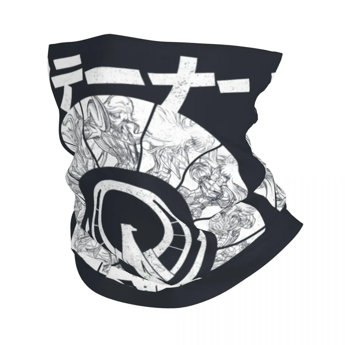 

Пользовательские манга Knights Of The Zodiac Athena Gold Saints Бандана на шею Гетры для пеших прогулок Велоспорт Мужчины Женщины Шарф Saint Seiya