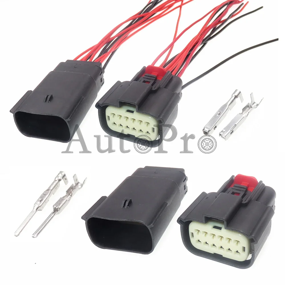 1 Set 12 Hole 33472-1201 33482-1201 AC Assembly Automobile Headlight Wire Harness Socket For Buick Chevrolet Ford Focus Mondeo