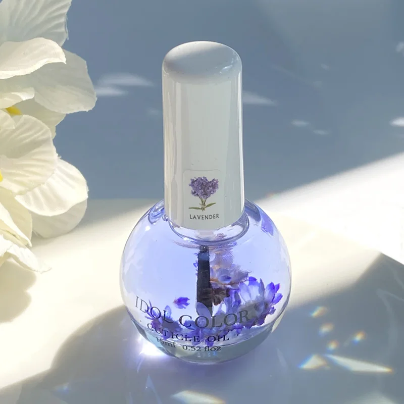 15ml 네일 영양 오일 과일/꽃 향 네일 연화 영양 트리트먼트 큐티클 리바이탈라이저 오일 네일 폴리쉬 영양 보습