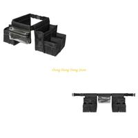 Tool Waist Tools Bag Belt Adjustable Waist Strap Heavy Duty Working Apron for Housekeeping Janitorial Custodial