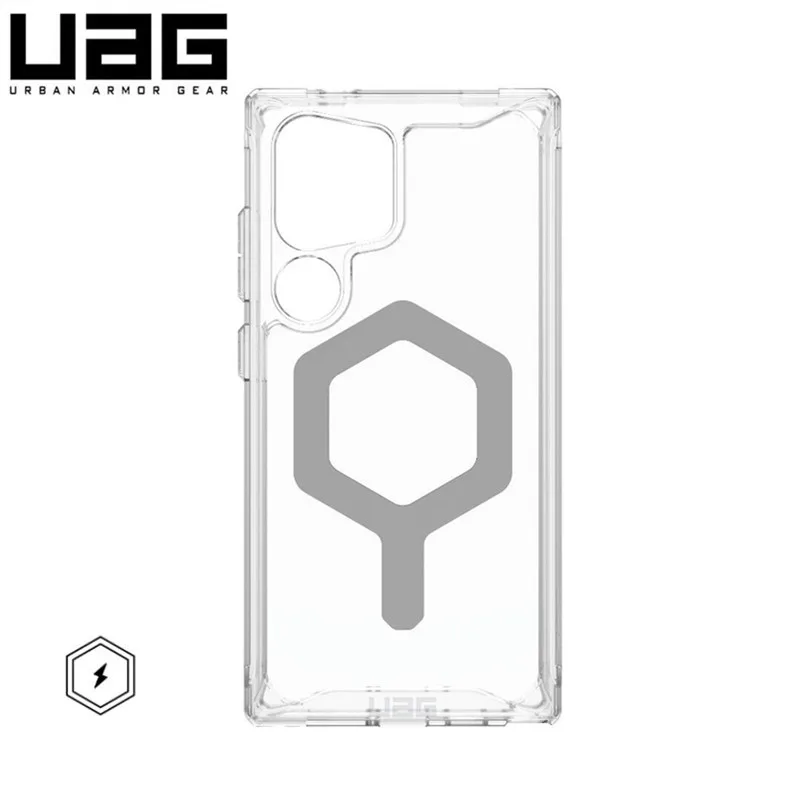 UAG Plyo Pro Clear Magnetic Case For Samsung Galaxy S24 S23 S22 Ultra S24 Plus Cases Military Cover Transparen