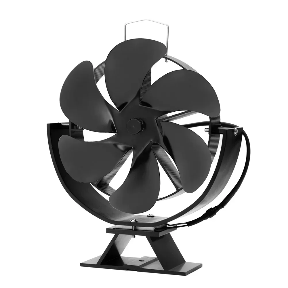 

Indoor Heating Solutions 185*80*215mm Heat Powered Stove Fan Burner Wood Burner Fan Efficient Heat Distribution