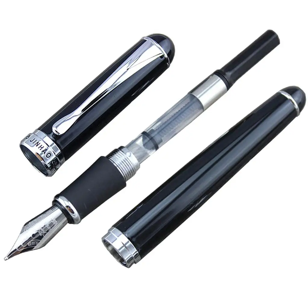 

2016 Hot Sell Professional Writing Jinhao X750 Deluxe Black 18kgp Fountain Pen Medium Nib